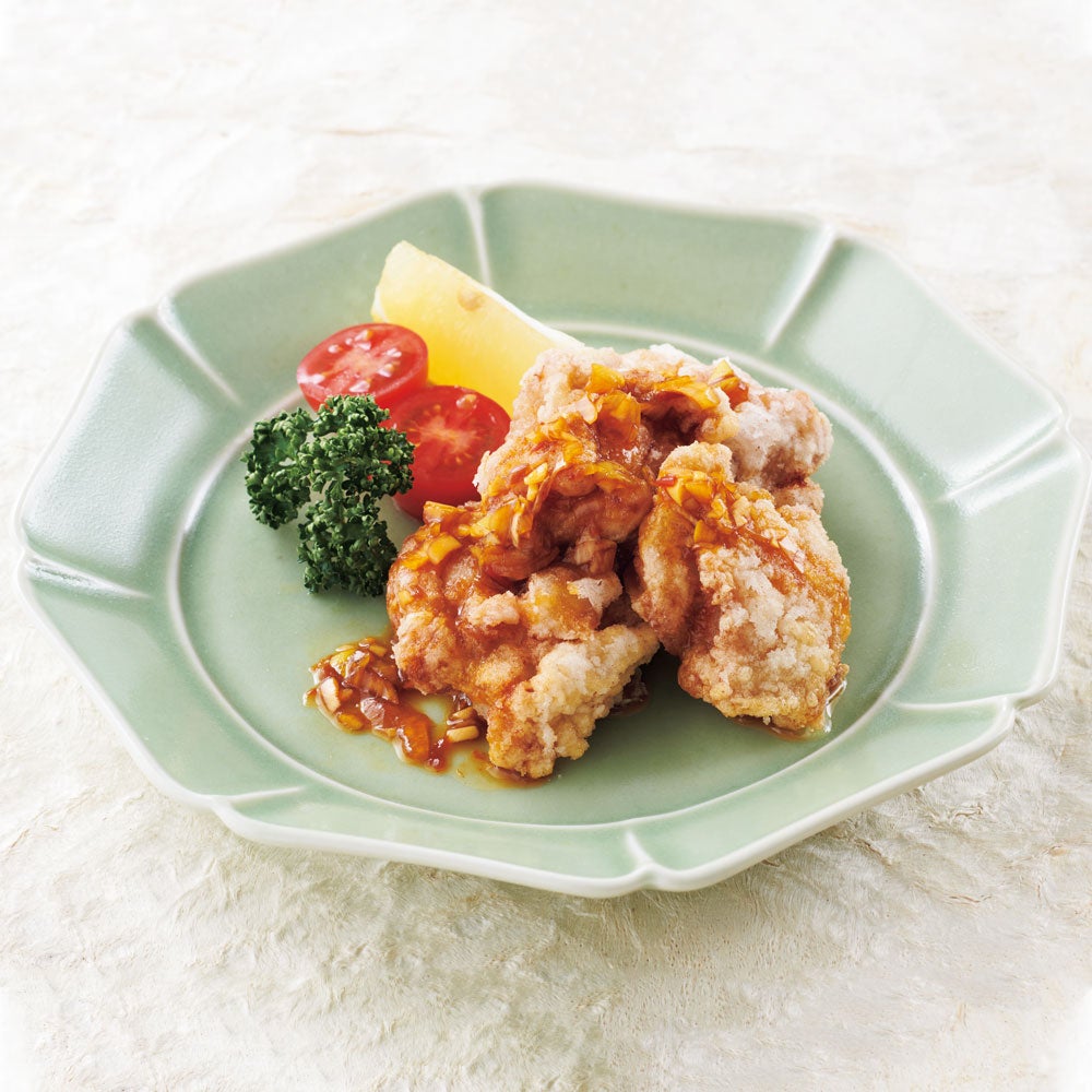 Fried chicken with spicy manuka honey sauce