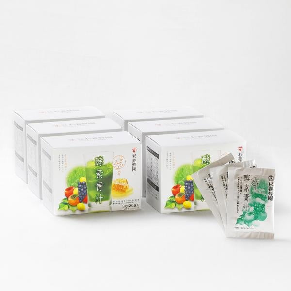 Aojiru (Enzyme Green Juice with Honey) (3g×30packs)×6 box set