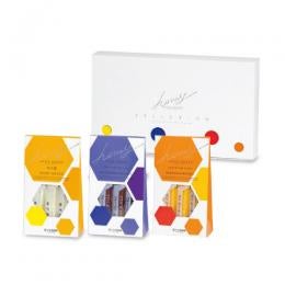 Fruit Juice Infused Honey Stick 3 boxes Gift (Yuzu, Blueberry, Mango)