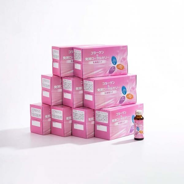 Collagen & Fermented Royal Jelly Drink (50ml×90bottles)