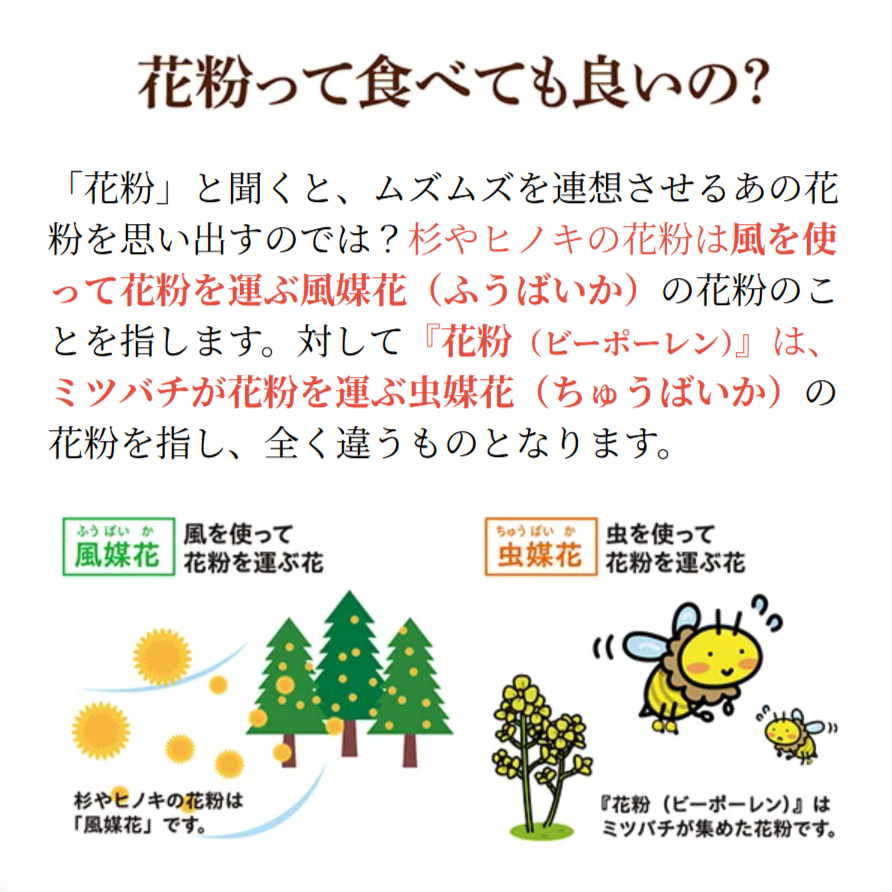 花粉（蜂花粉） 2 件套