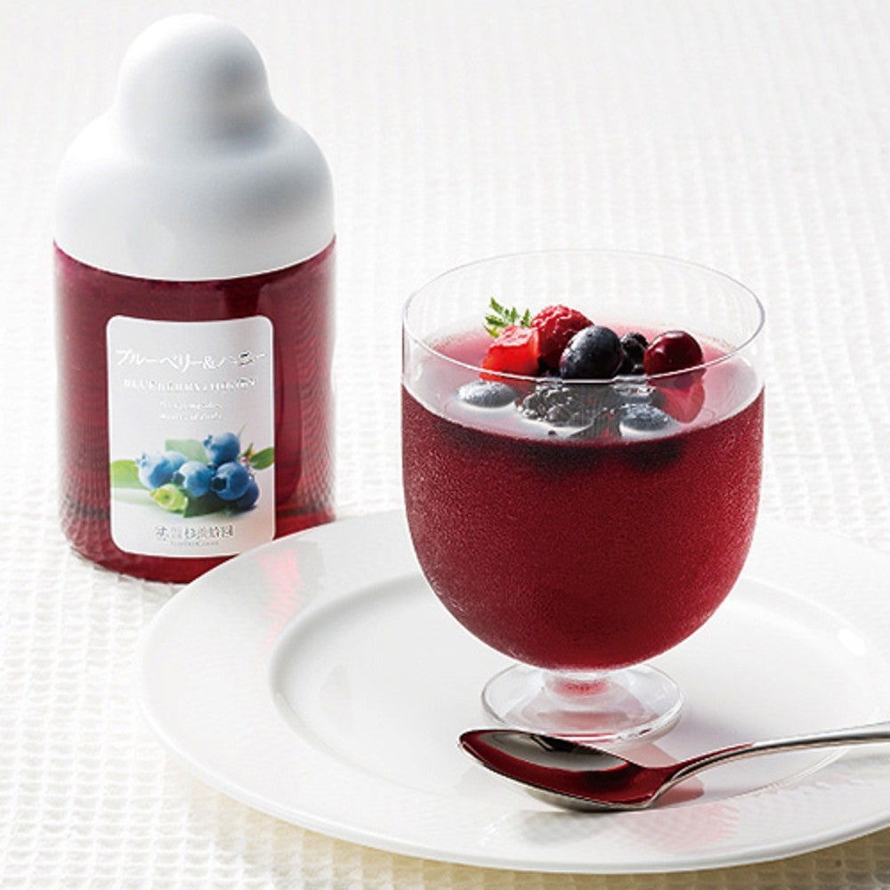 [Gift Set] Fruit Juice & Honey (300g) × 3 bottles (Yuzu, Blueberry, Maple) N3P