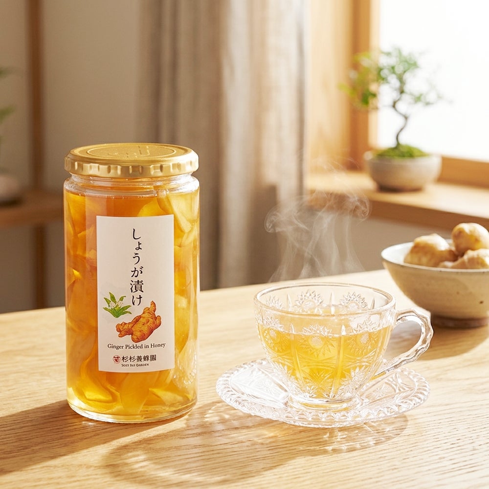 ギフトセット (しょうが漬け850g/アカシア蜜1kg)