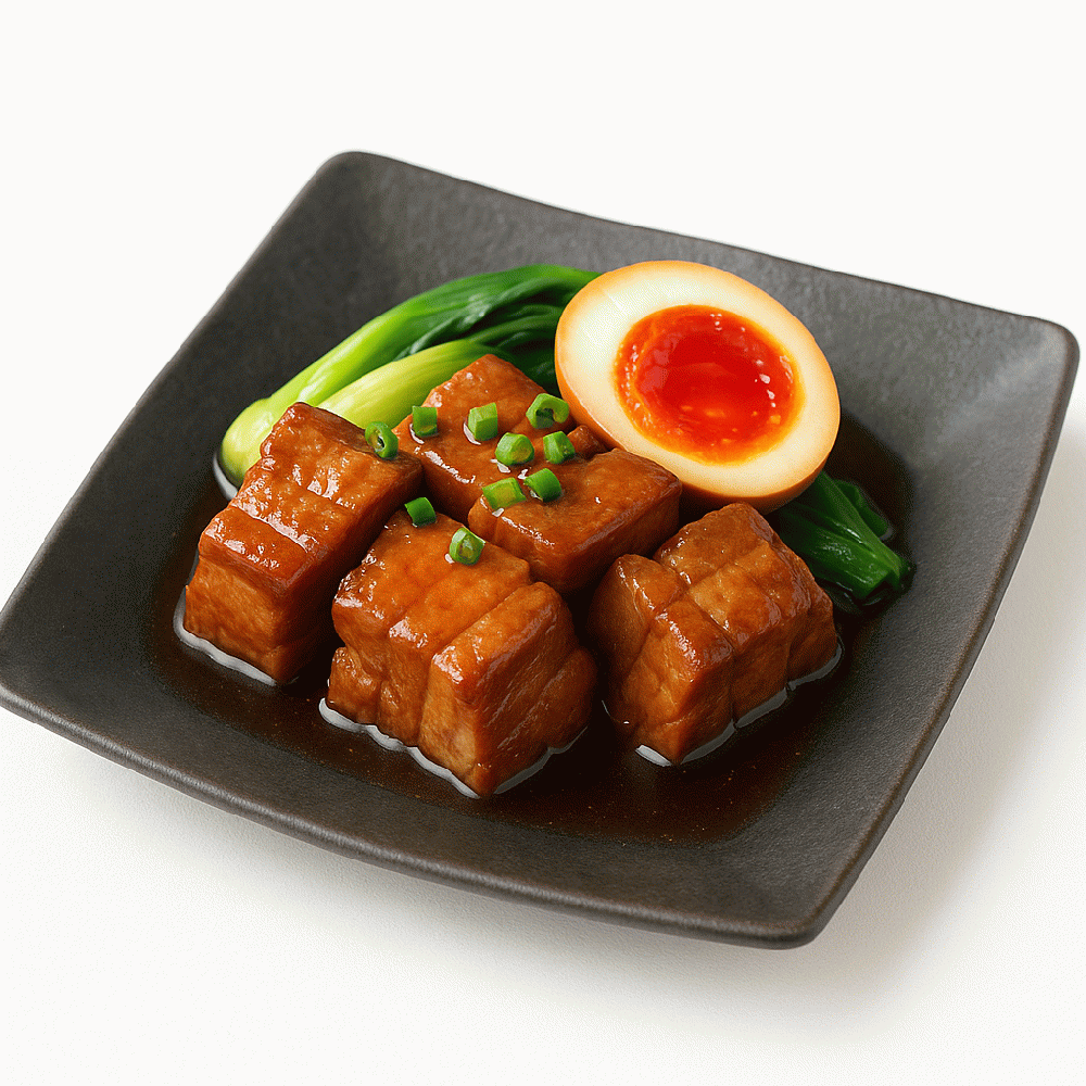 アップル&ハニーで作るさっぱりレンジ角煮