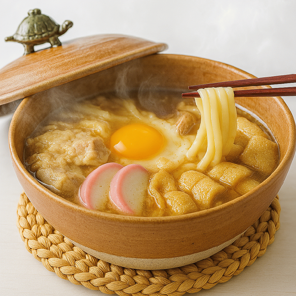 しょうが漬けで作る味噌煮込みうどん