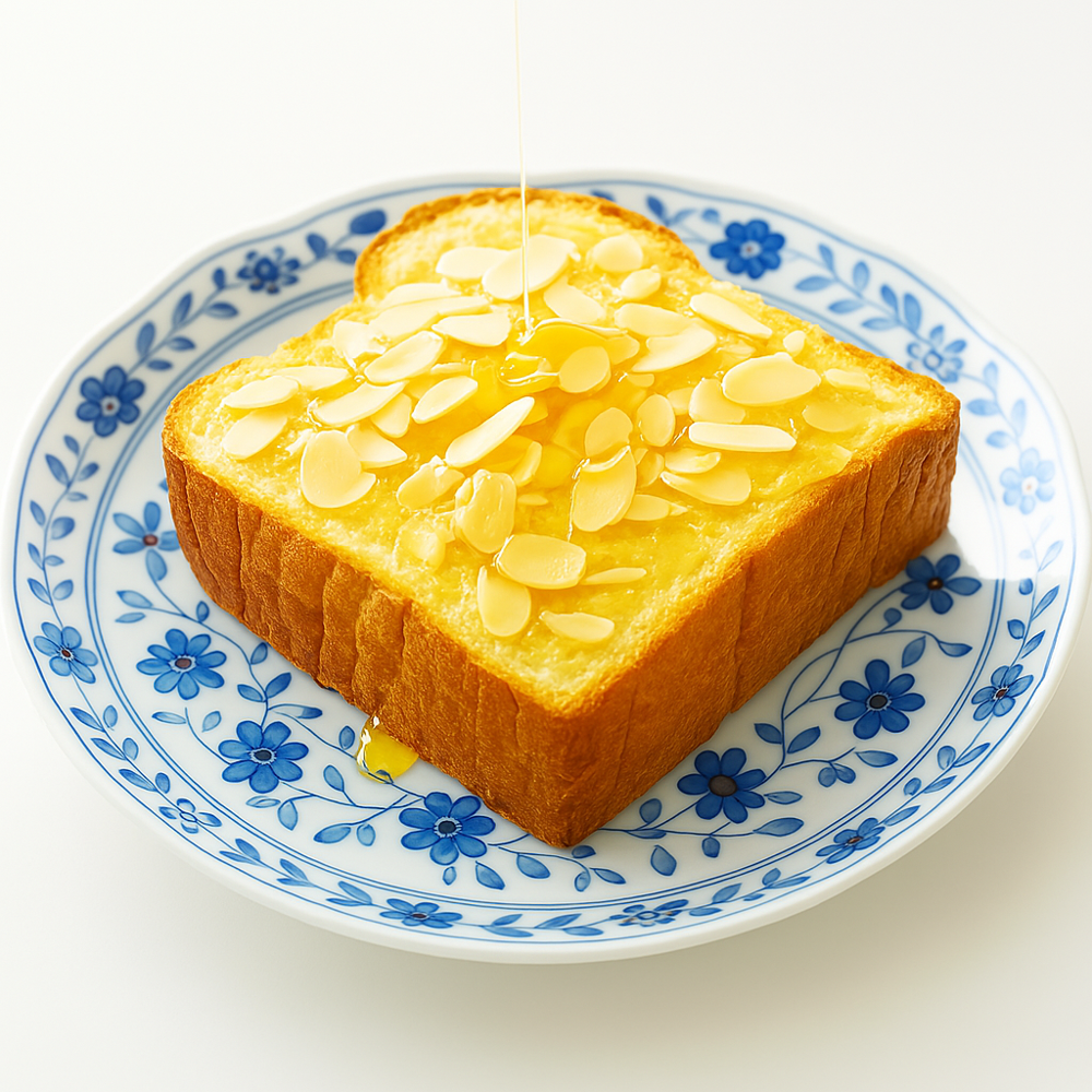 はちみつ芋バターのトースト