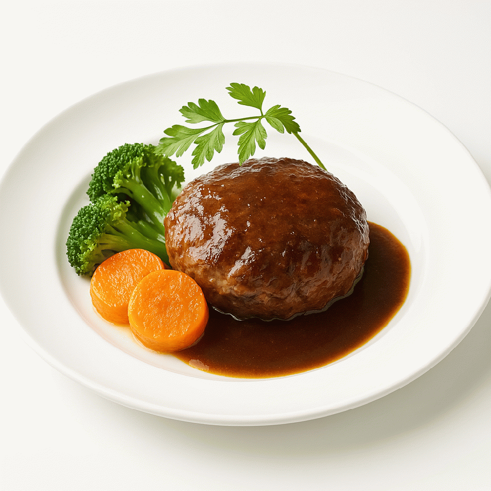 はちみつ煮込みハンバーグ