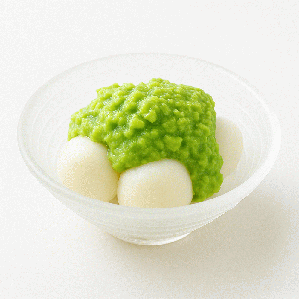 はちみつ入り ずんだ白玉