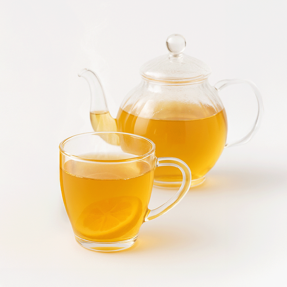 ゆず蜜としょうが漬けの特製ドリンク