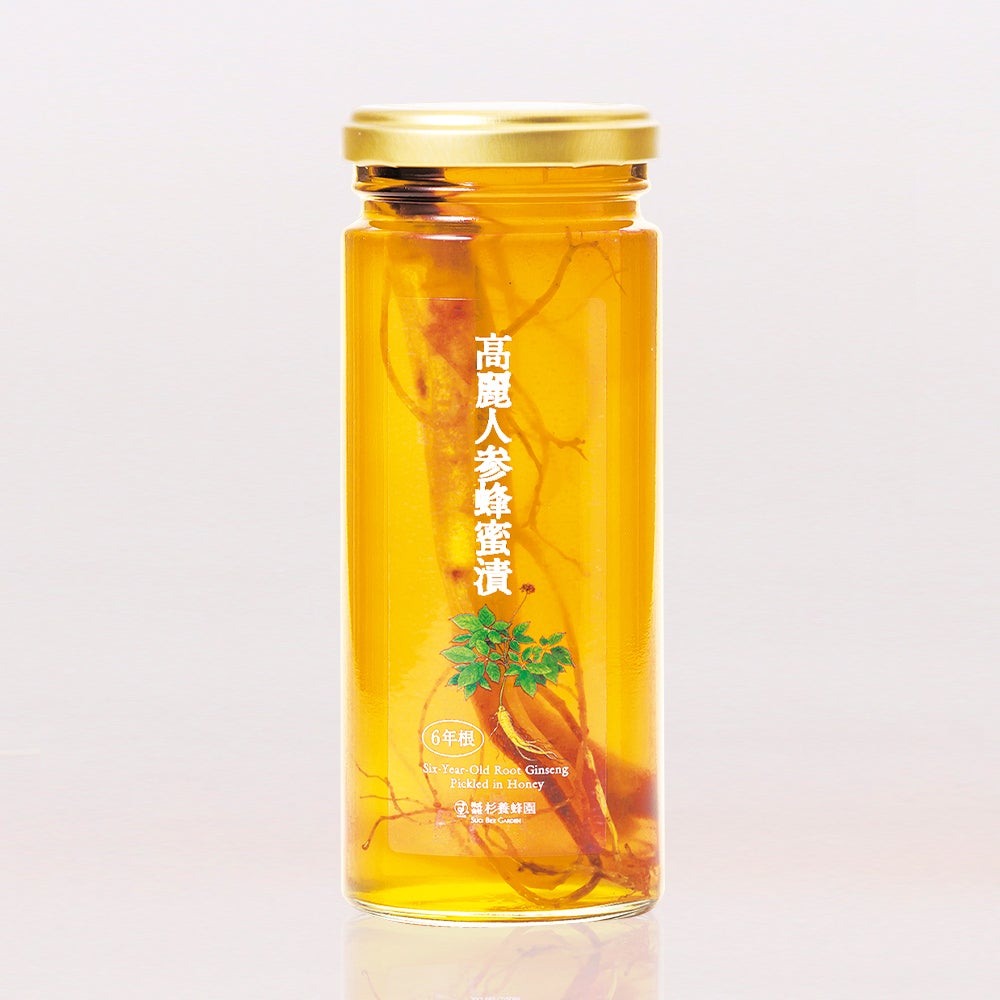 Ginseng Honey Gift 朝鮮人参　蜂蜜漬 高麗人参蜂蜜漬6年根 (280g)｜はちみつの専門店なら杉養蜂園｜通販サイト