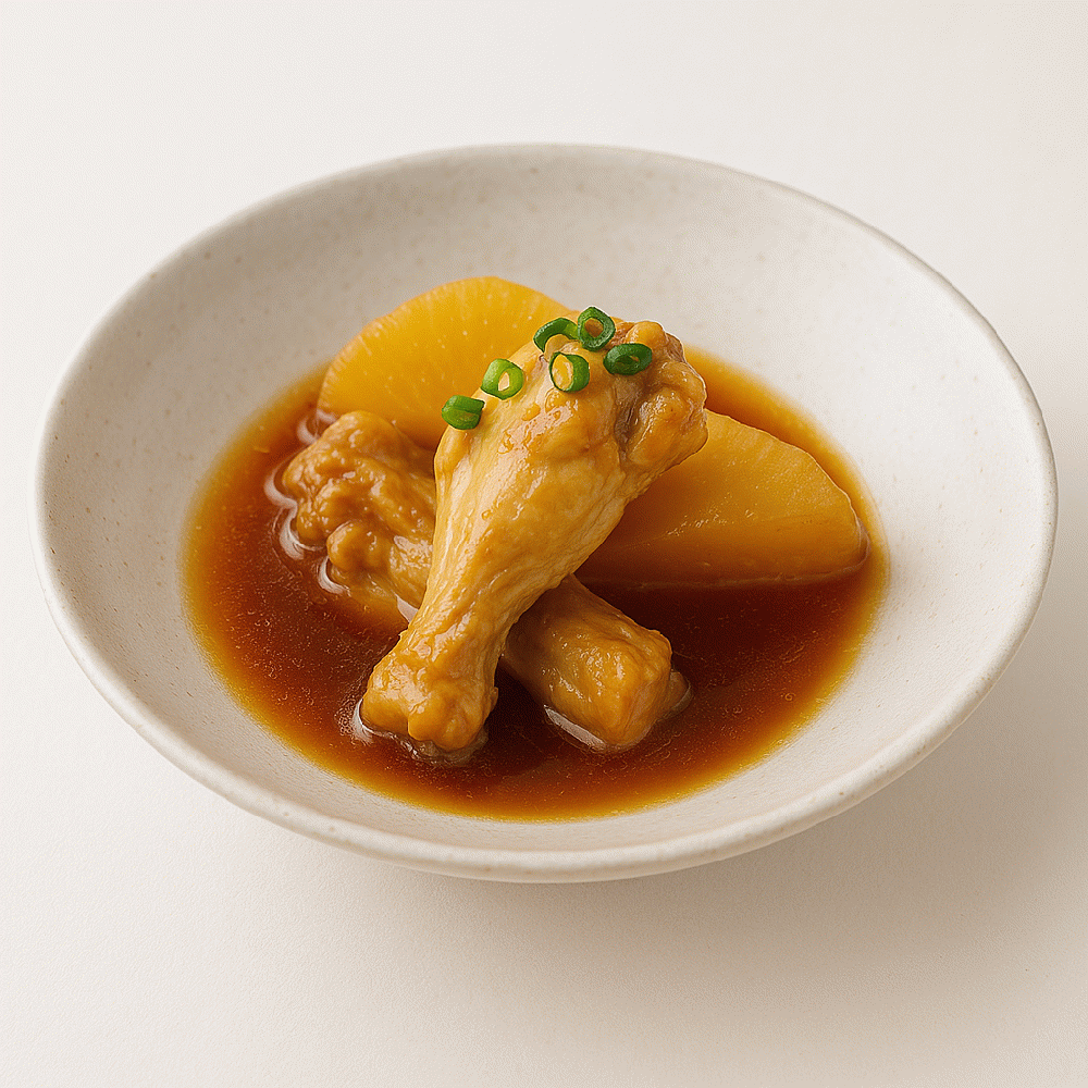 大根と手羽元のはちみつ煮