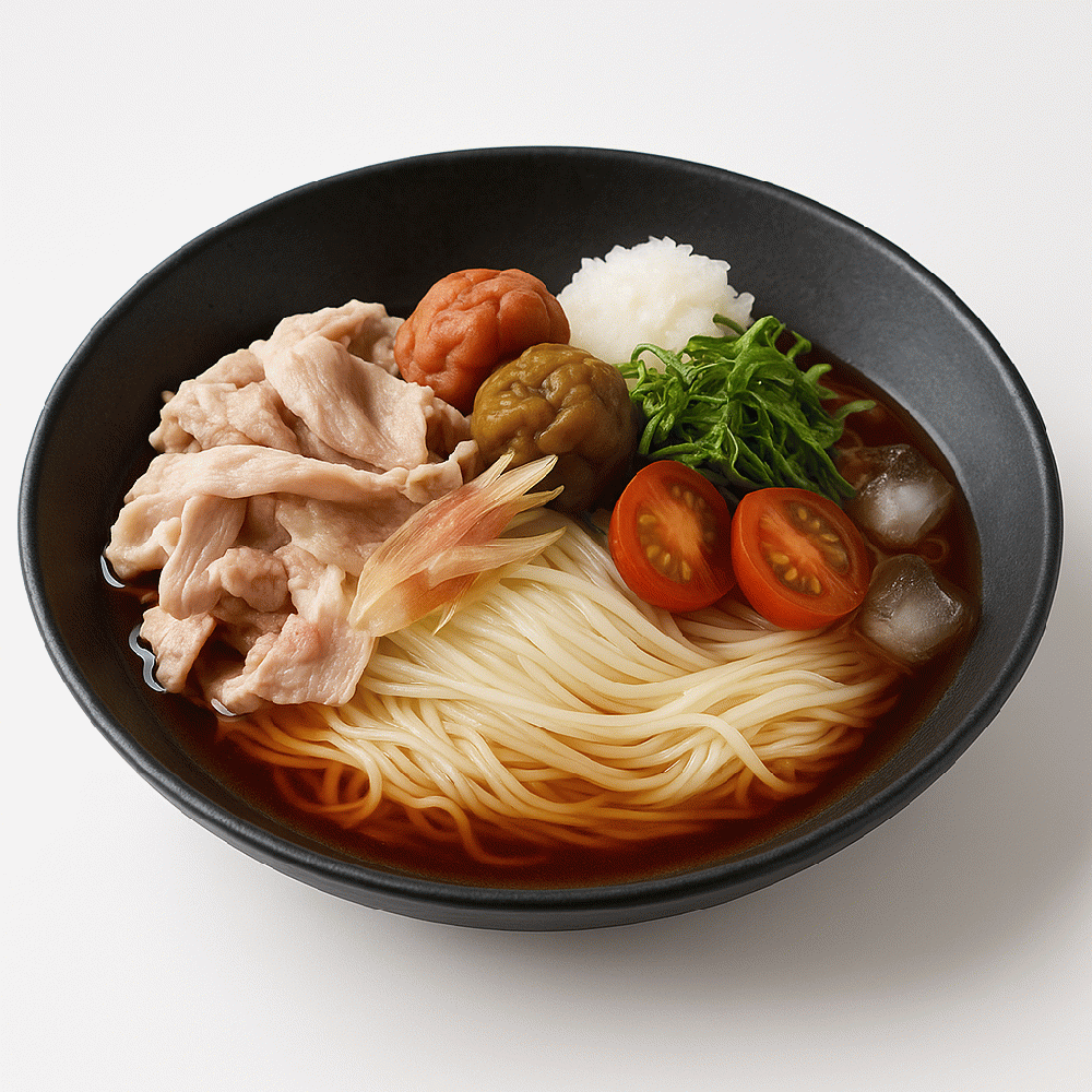 梅みつそうめん