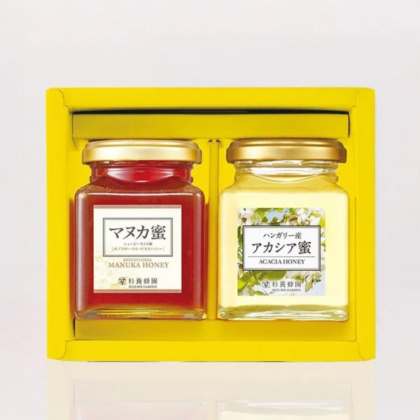 [礼物套装] 麦卢卡蜂蜜 (200g/瓶) × 1 + 洋槐蜂蜜 (200g/瓶) × 1 WMA200