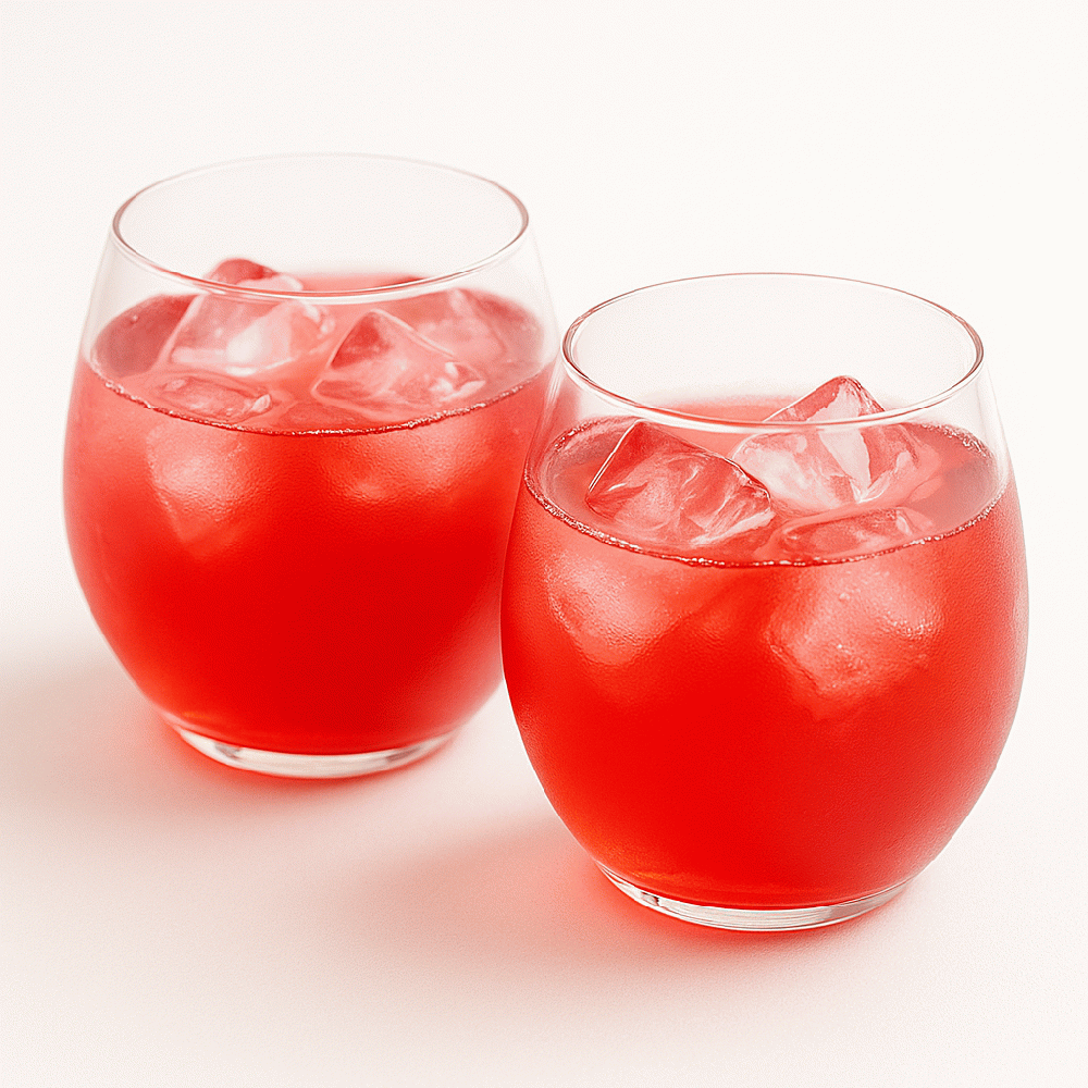 ブルーベリー&ハニーとりんご酢のドリンク