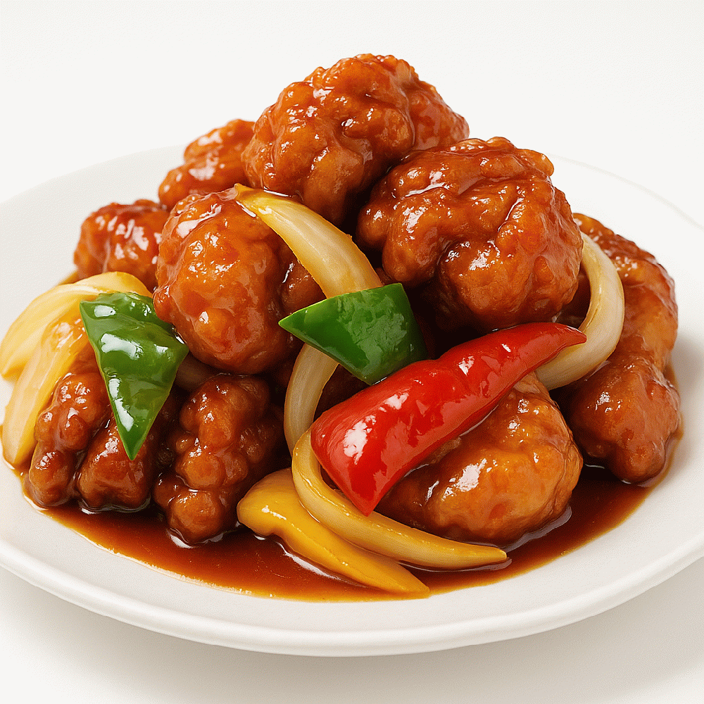 鶏の唐揚げ甘酢ソースがけ