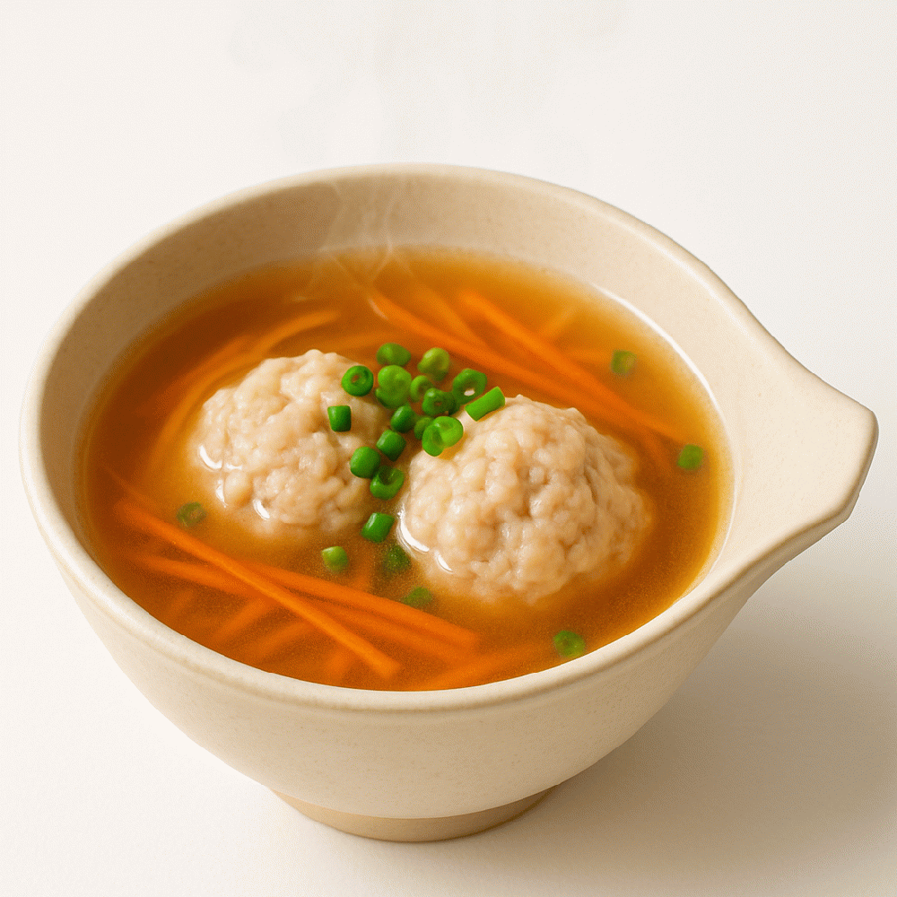 鶏団子スープ