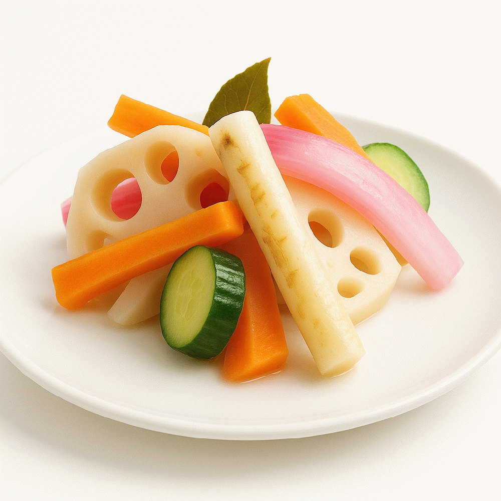 秋野菜を使ったピクルス