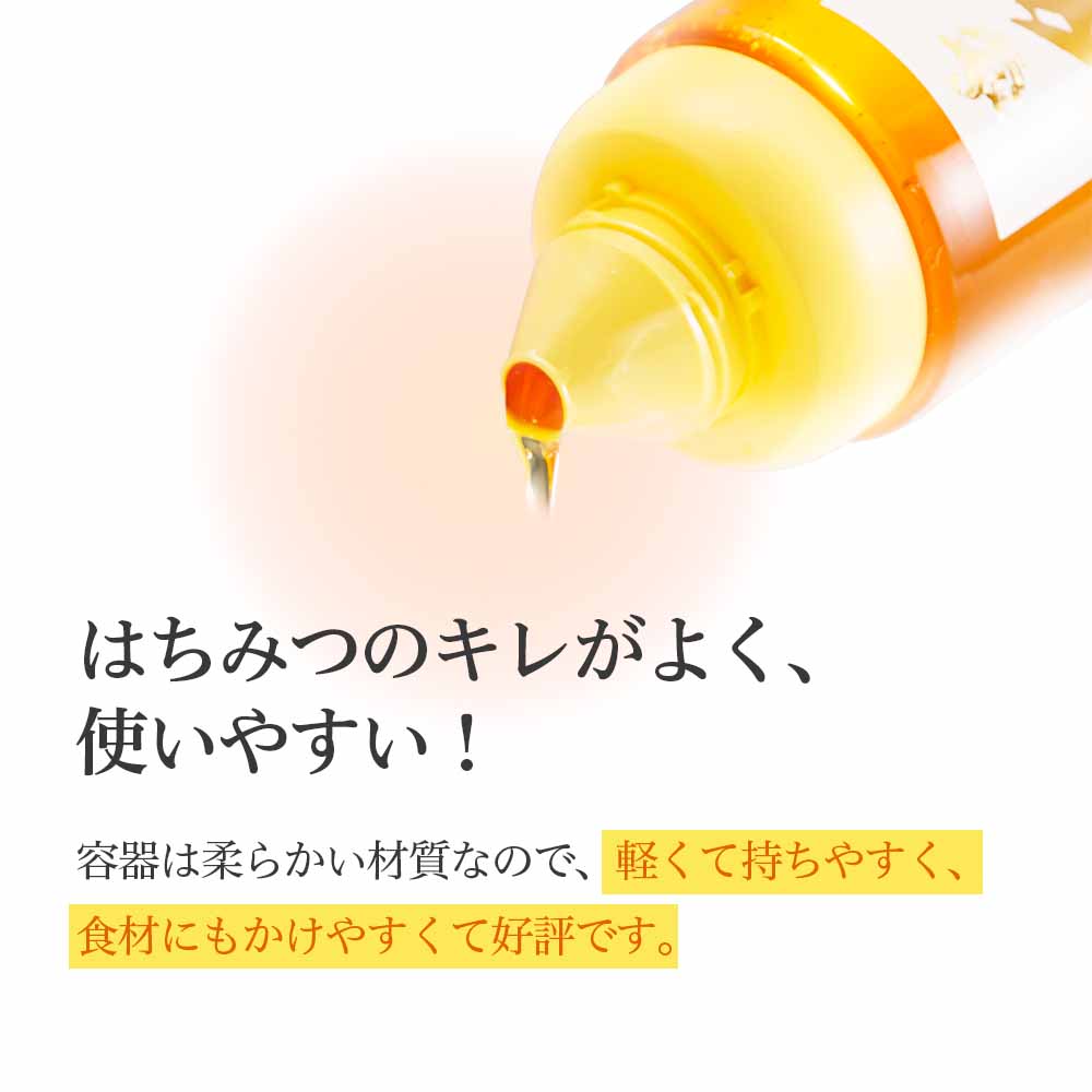 ルーマニア/カナダ産 健やか蜂蜜 (300g/ポリ容器)