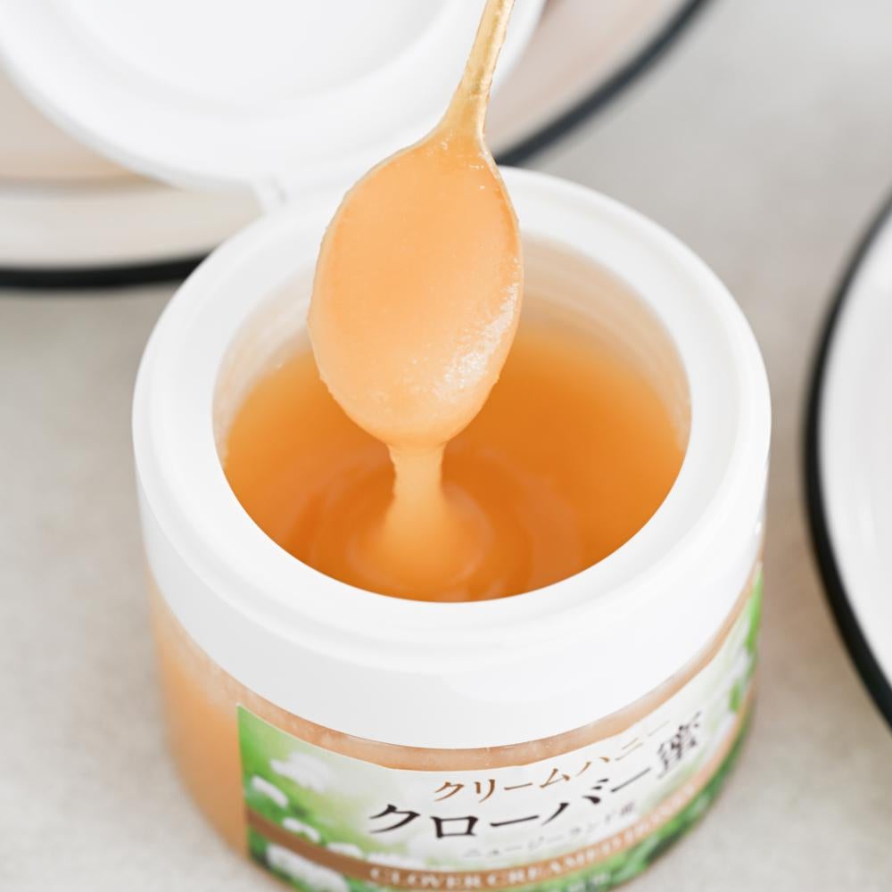 ニュージーランド産 クリームハニー クローバー蜜 (300g)