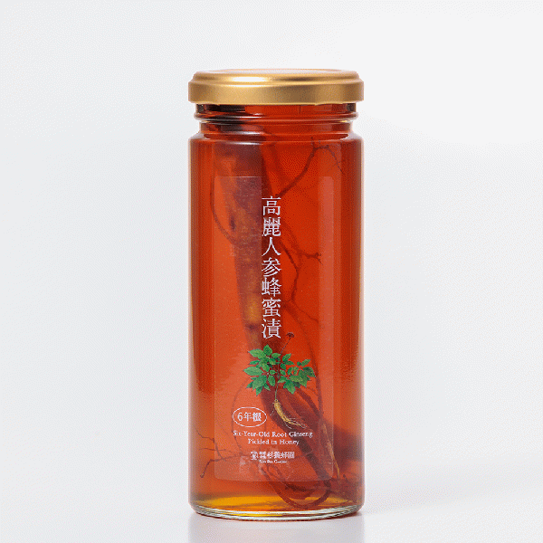 高麗人参蜂蜜漬6年根 (280g)