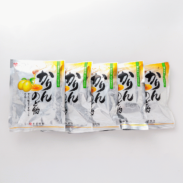 かりん のど飴 5袋セット