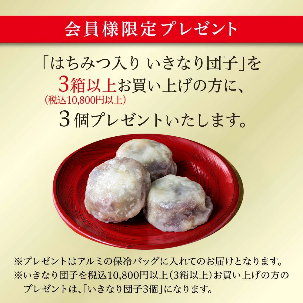 はちみつ入り いきなり団子 (12個入り)