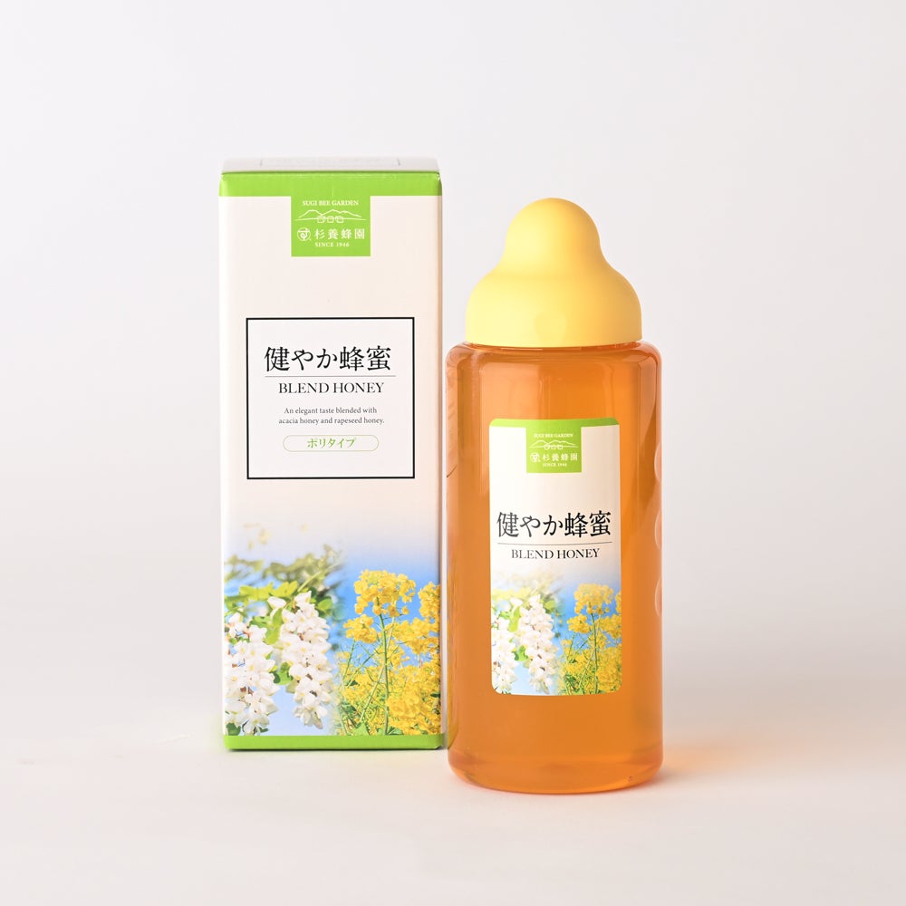 杉養蜂園原創調和蜂蜜羅馬尼亞產/加拿大產 (1000g/塑膠容器)