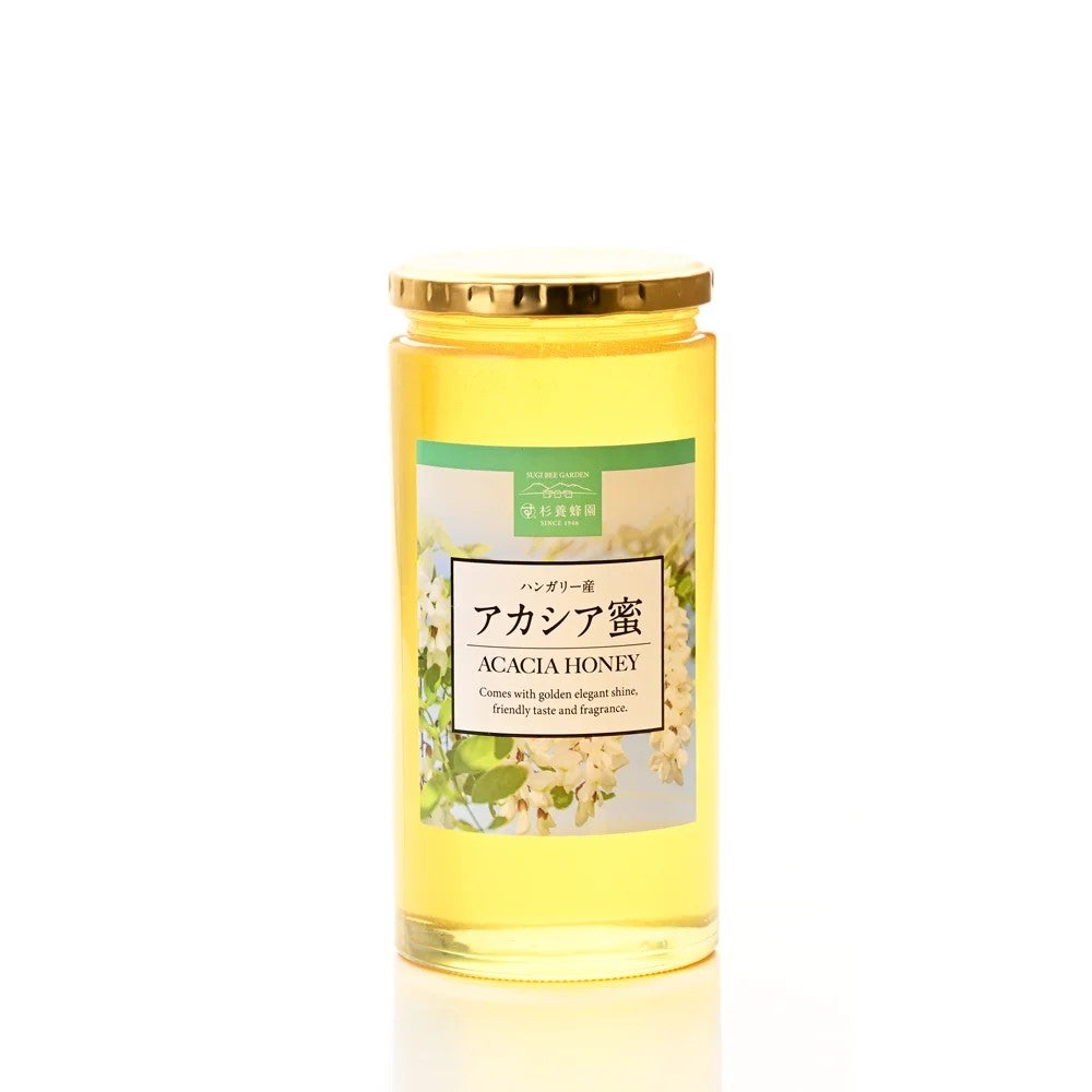 [Gift Set] Ginger Pickled in Honey (850g) X 1, plus Acacia Honey - Made in Hungary (1000g/jar) X 1 (wooden box) EWA1000