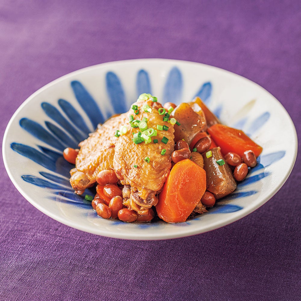 Simmered Chicken and Konnyaku