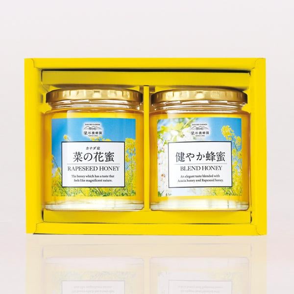 纯粹蜂蜜2瓶礼品套装 (油菜花蜜500g/杉养蜂园原创调和蜂蜜500g) NK2H500
