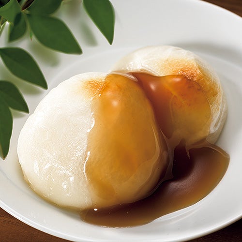 Sweet Soy Sauce Glazed Rice Cakes