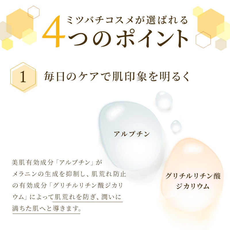 ミツバチコスメ〈薬用〉美白クリーム｜はちみつの専門店なら杉養蜂園