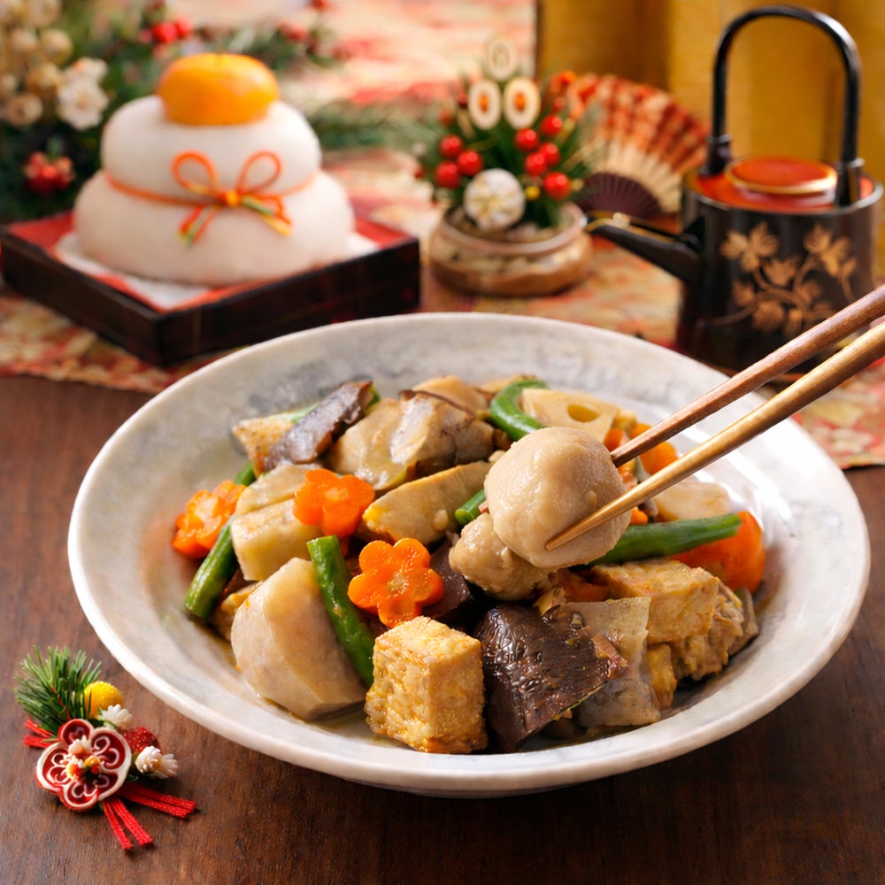 「しょうが漬け」の根菜煮物