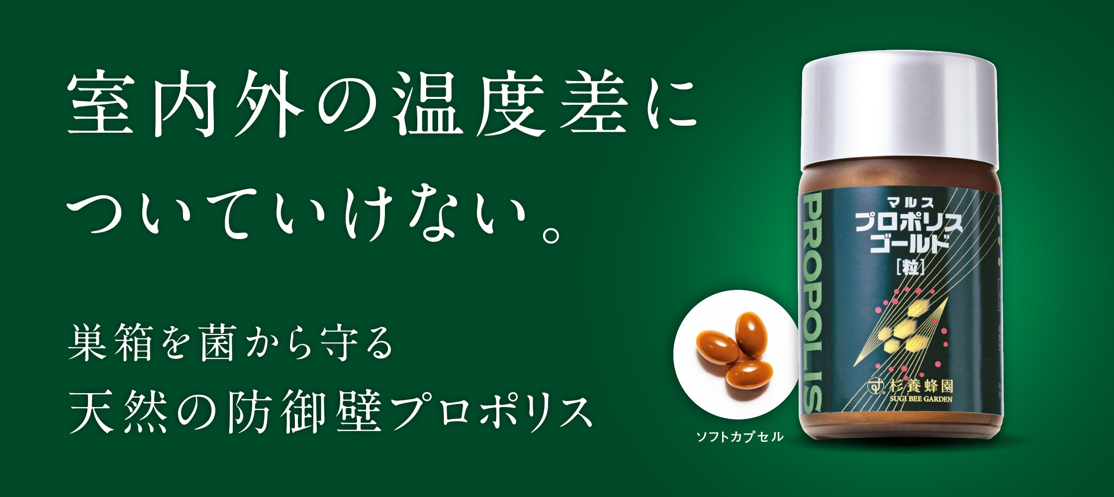 杉養蜂園のプロポリスの商品画像