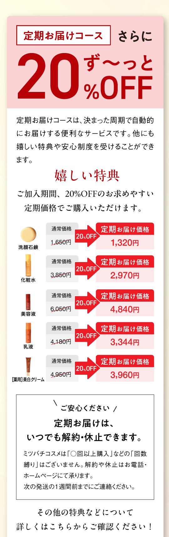 LPセクション14|キャンペーン情報A(割引・特典)